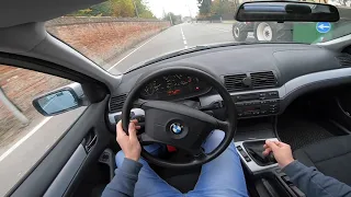 BMW 318i - E46 1999 || POV Test Drive