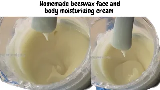 How to make beeswax face and body rich moisturizing cream