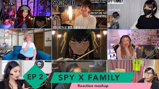 SPY X FAMILY エピソード 2 リアクション マッシュアップ |スパイファミリーアクション