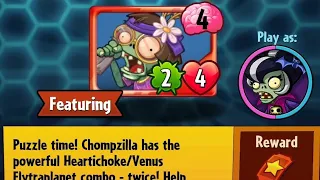 Puzzle Party !!! PvZ heroes 19th October 2022 | Plants vs Zombies Heroes | Daily Challenge I Day 2