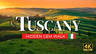TUSCANY's CHIANTI Region 🌳 Hidden Gems 🇮🇹 4K Travel Experience