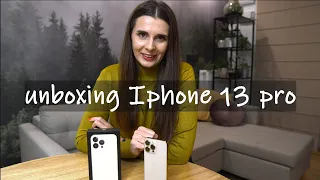 Unboxing Iphone 13 Pro - pierwsze wrażenie | mój pierwszy iphone