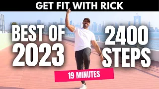 BEST of 2023 Walking Workout - 2400 steps | Walk at home