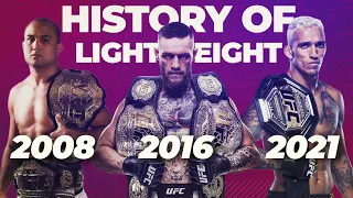 🐵 Every Lightweight Champion in UFC History | EVOLUTION OF MMA