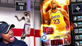 PULLED LEBRON JAMES w/59 INCH VERTICAL! (Point Leaders Packs) NBA 2K Mobile Season 3 Gameplay Ep 7