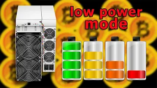 Bitmain Low Power Mode!!