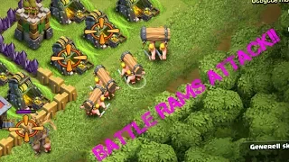 All Battle Rams attack | Clash of Clans | 5th Anniversary  event