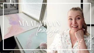 TAULUJEN MAALAILUA, PUPUALLERGIA & MEIDÄN VAPPU | Katri Konderla