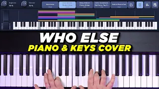 Who Else Piano & Keys Playthrough - Gateway Worship - Song Specific Patch Sunday Keys