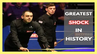 Greatest Upset In The History Of Snooker - Ronnie O'Sullivan vs James Cahill - Round 1 - 2019 WSC