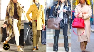 MILAN BEST WINTER FASHION❄️DECEMBER FASHION STREET STYLE DAY TO NIGHT OUTFIT INSPIRATIONS ( PART 5 )