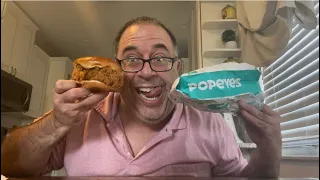 Popeyes New Crispy Golden BBQ Chicken Sandwich 😱