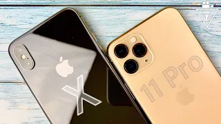 Полное сравнение iPhone X и iPhone 11 Pro