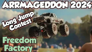 ARRMAGEDDON 2024: RC Car Long JUMP at the Freedom Factory