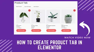How to create Product Tab in elementor & elementor pro | wordpress elementor tutorial 2022