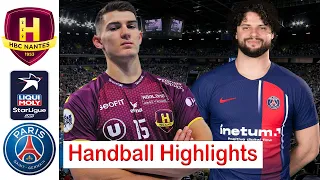 HBC Nantes VS Paris Saint-Germain Handball Highlights LNH Starligue 2024