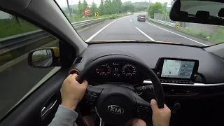 KIA Picanto(morning) POV test drive