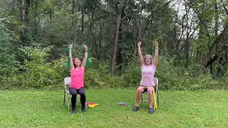 Chair Exercise Routine with Therabands - 35 min