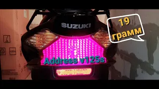 SUZUKI ADDRESS V125 S . СТОК ЕДЕТ