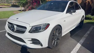 AMG C 43 COLD START AND REVS