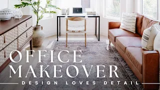 EXTREME OFFICE MAKEOVER!! Decorate With Me...Full tour - BEFORE and AFTER