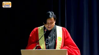 Dr. Shashi Tharoor's speech at the Convocation ceremony of St. John's Medical College, Bangalore