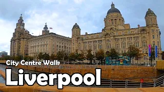 Liverpool City Centre Walk | Let's Walk 2020