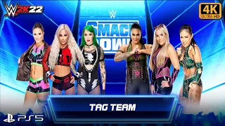 FULL MATCH - Liv Morgan, Shotzi and Tegan Nox vs. Tamina, Natalya and Xia Li - Tag Team: Smack Down