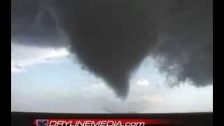 04/29/09 Extreme Close Range Tornado Intercept in West Texas