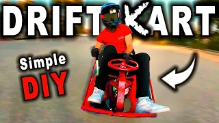 Easy DIY Electric Drift Kart // Taxi Garage 48v Crazy Cart Upgrade Kit Test and Review