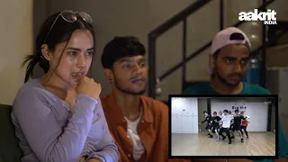 Dancers reacting to BTS - DANGER Practice Video on subscribers demand | #btsarmy | Aakrit India