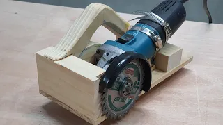 Circular Saw From Angle Grinder