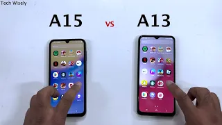 SAMSUNG A15 vs A13 - Speed Test