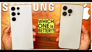 iPhone 14 Pro Max vs Samsung Galaxy S23 Ultra: The Ultimate Smartphone Showdown! 🥊📱