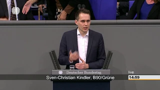 „Die AfD steckt tief im Sumpf der Gewalt!“ – Sven-Christian Kindler im Bundestag