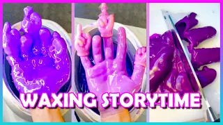 🌈✨ Satisfying Waxing Storytime ✨😲 #552 My mon survived a serial k!ller