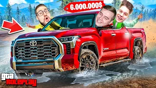 ЭТО МОНСТР! КУПИЛ НОВУЮ TOYOTA TUNDRA ЗА 6.000.000$! ТЕСТ-ДРАЙВ В ЭКСТРЕМАЛЬНЫХ УСЛОВИЯХ! (GTA 5 RP)