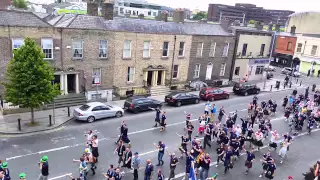 Scotland fans March through Dublin