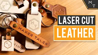 Experimenting - Leather Laser Cutting Techniques - Mini How To Tutorial