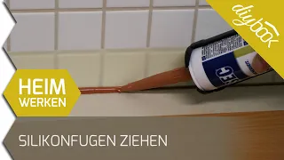 Silikonfugen ziehen leicht gemacht