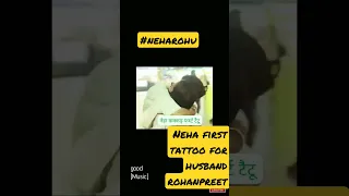 neha kakkar first tattoo for husband rohanpreet #neharohanpreet #nehakakkar #latestnews