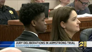 Deliberations underway in Armstrong trial