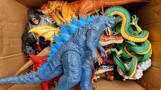 Godzilla x Kong Toy Movie, Mechagodzilla, King Ghidorah,  King Skar, Burning Godzilla