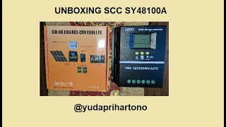 Unboxing Solar Charge Controller model SY48100A