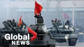 Defiant Belarus holds Victory Day parade despite coronavirus concerns