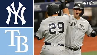 New York Yankees @ Tampa Bay Rays | Game Highlights | 4/11/21