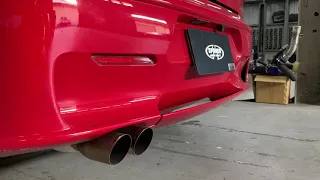 Alfa Romeo 156 GTA with SPOWER Full exhaust system + SPOWER air intake system