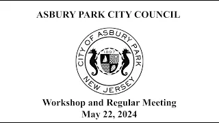 Asbury Park City Council Meeting - May 22, 2024