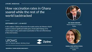 UPDWG Webinar    How vaccination rates in Ghana soared while the rest of the world backtracked