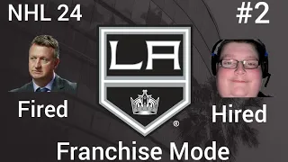 Rebuilding The Los Angeles Kings After A 3rd Straight 1st Rd Exit In NHL 24 Franchise Mode